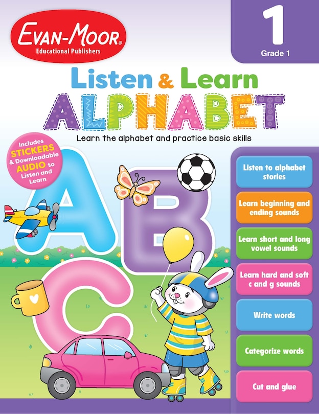 Couverture_Alphabet, Grade1 Workbook
