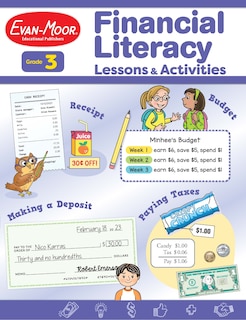Front cover_Financial Literacy Lessons and Activities, Grade 3 Teacher Resource