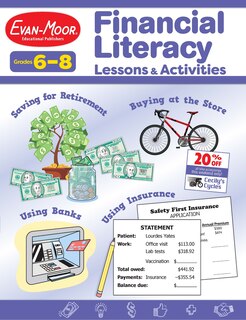 Couverture_Financial Literacy Lessons and Activities, Grade 6 - 8 Teacher Resource