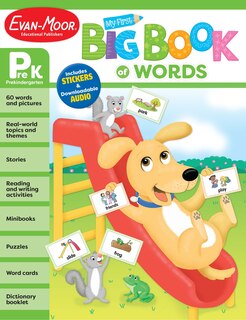 Front cover_My First Big Book of Words, Grade PreK Workbook
