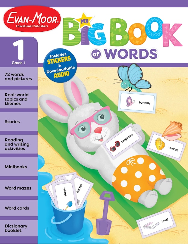 Front cover_My Big Book of Words, Grade 1 Workbook