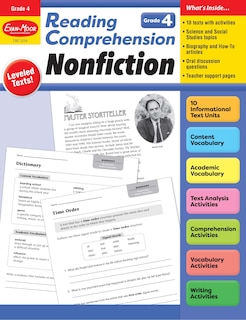 Front cover_Reading Comprehension: Nonfiction, Grade 4 Teacher Resource