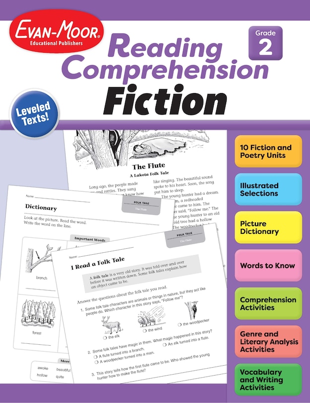 Front cover_Reading Comprehension: Fiction, Grade 2 Teacher Resource