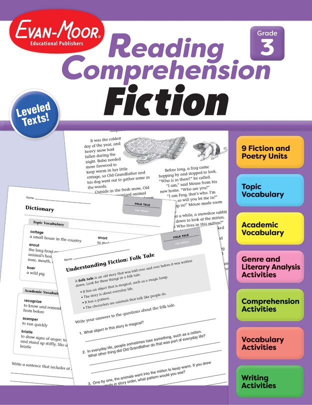 Front cover_Reading Comprehension: Fiction, Grade 3 Teacher Resource