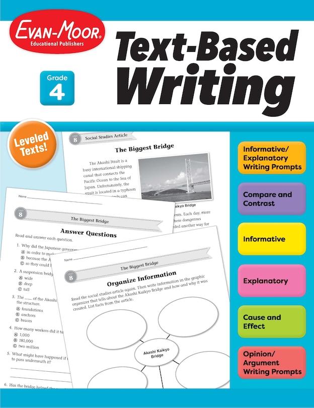 Front cover_Text-Based Writing, Grade 4 Teacher Resource