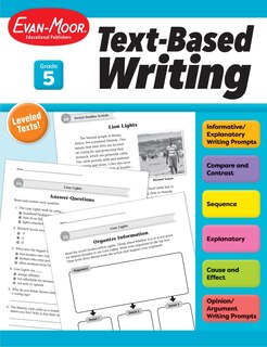 Front cover_Text-Based Writing, Grade 5 Teacher Resource