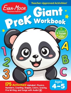 Front cover_Giant PreK Workbook, Age 4 - 5