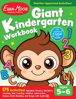 Couverture_Giant Kindergarten Workbook, Age 5 - 6