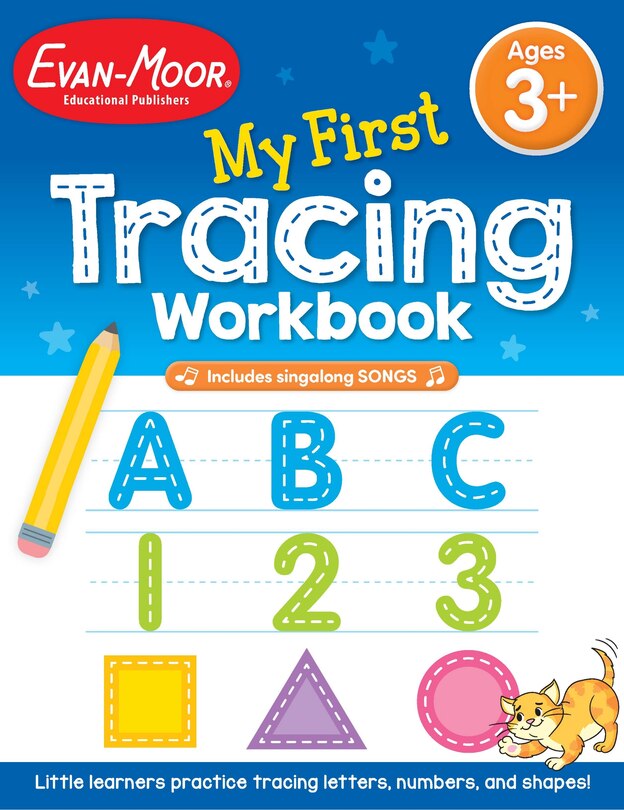 Couverture_My First Tracing Workbook, Ages 3 - 5