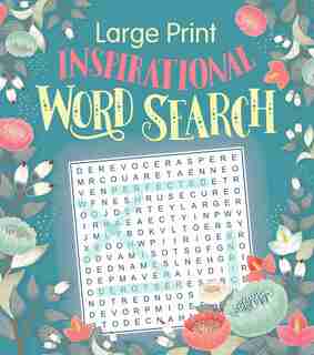 Large Print Inspirational Word Search de Editors Of Thunder Bay Press