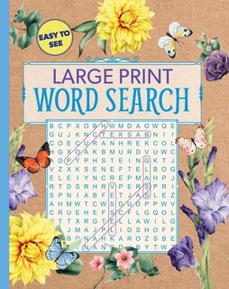 Front cover_Large Print Floral Word Search