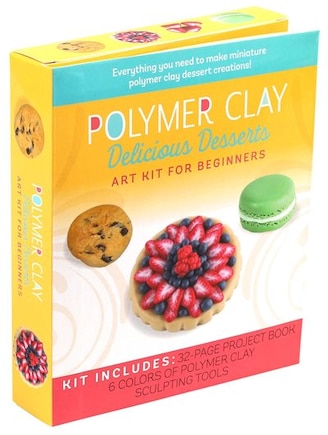 Polymer Clay: Delicious Desserts: Art Kit For Beginners