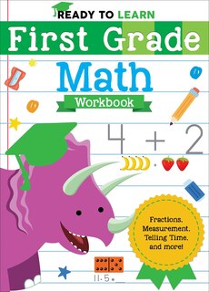 Front cover_Ready to Learn: First Grade Math Workbook