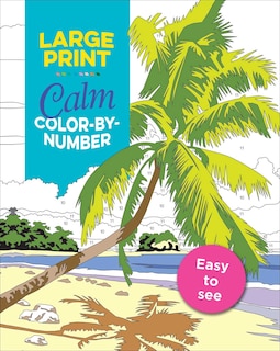 Front cover_Large Print Calm Color-by-number
