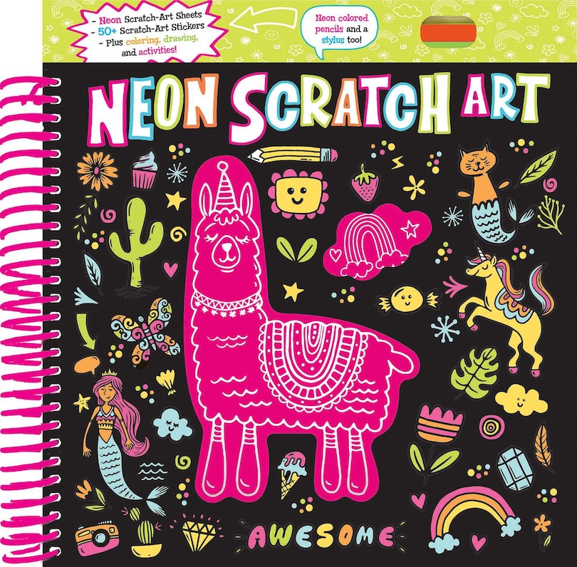 Front cover_Neon Scratch Art