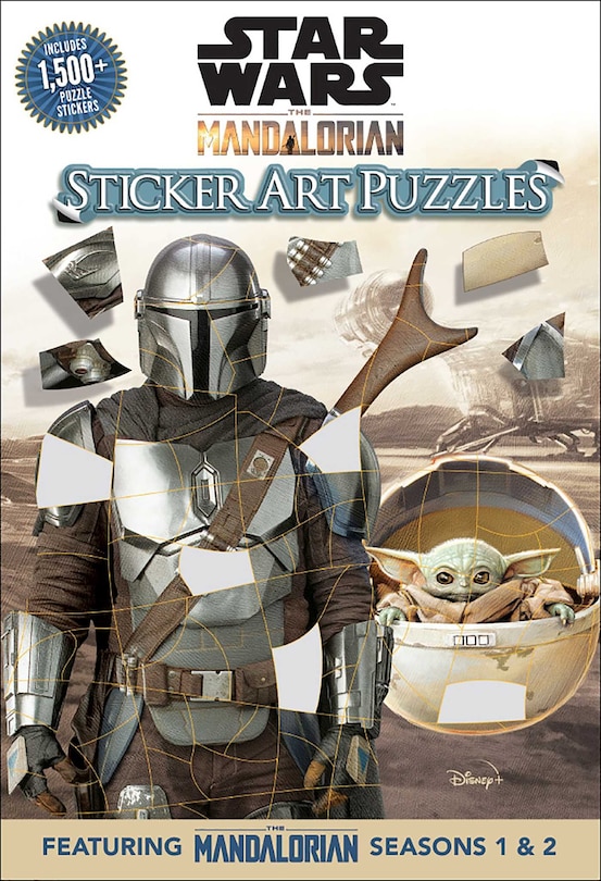 Couverture_Star Wars: The Mandalorian Sticker Art Puzzles