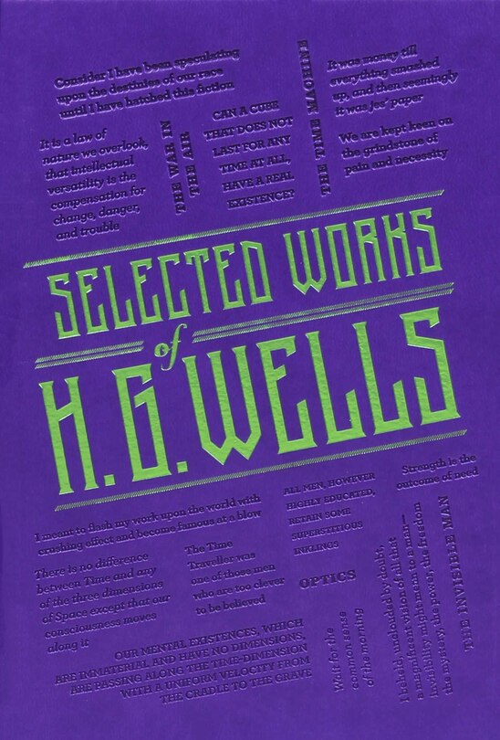 Front cover_Selected Works Of H. G. Wells