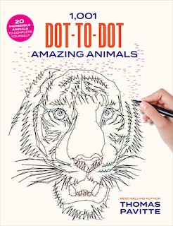 Front cover_1,001 Dot-to-dot Amazing Animals