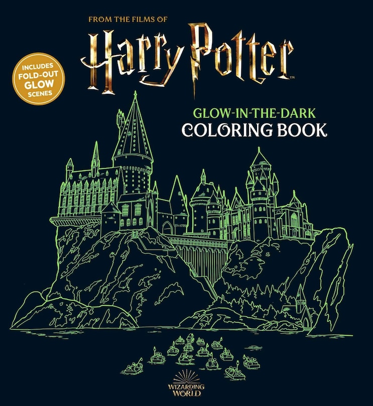 Harry Potter Glow In The Dark Coloring Book