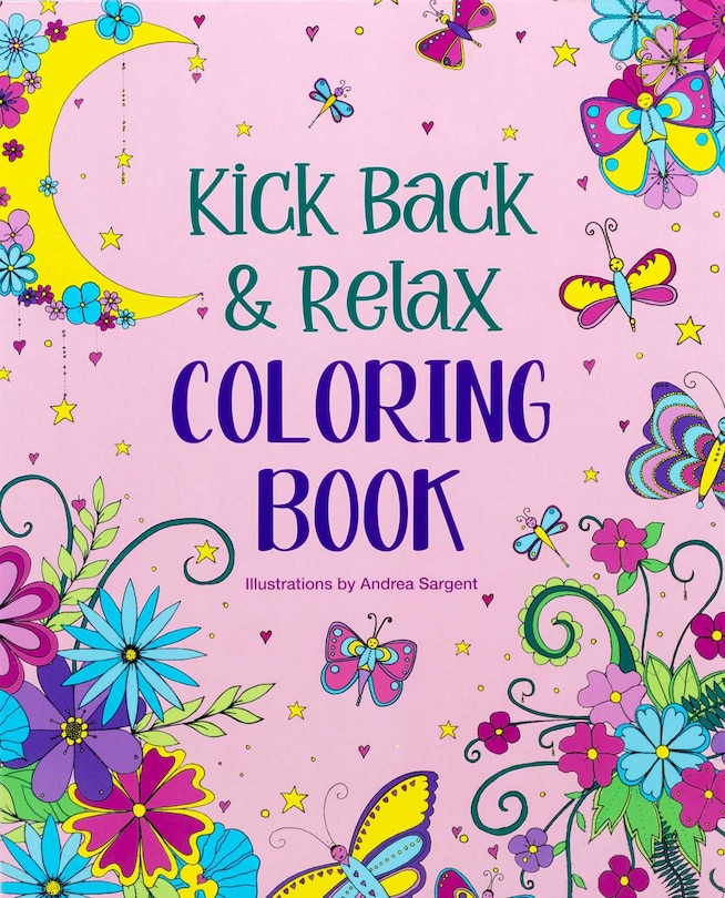 Front cover_Kick Back & Relax Coloring Book