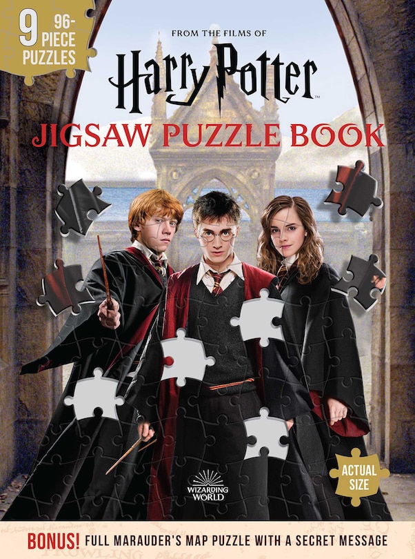 Front cover_Harry Potter Jigsaw Puzzle Book