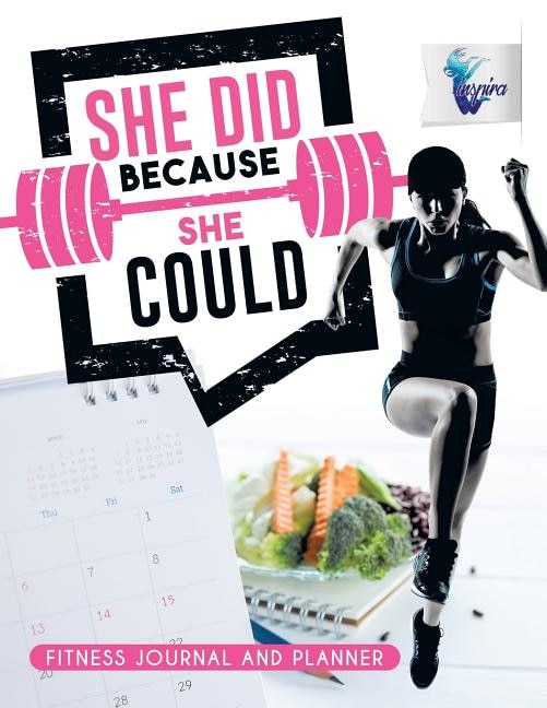 Couverture_She Did Because She Could Fitness Journal and Planner