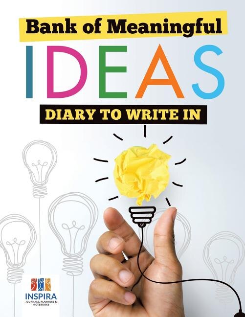 Couverture_Bank of Meaningful Ideas Diary to Write In