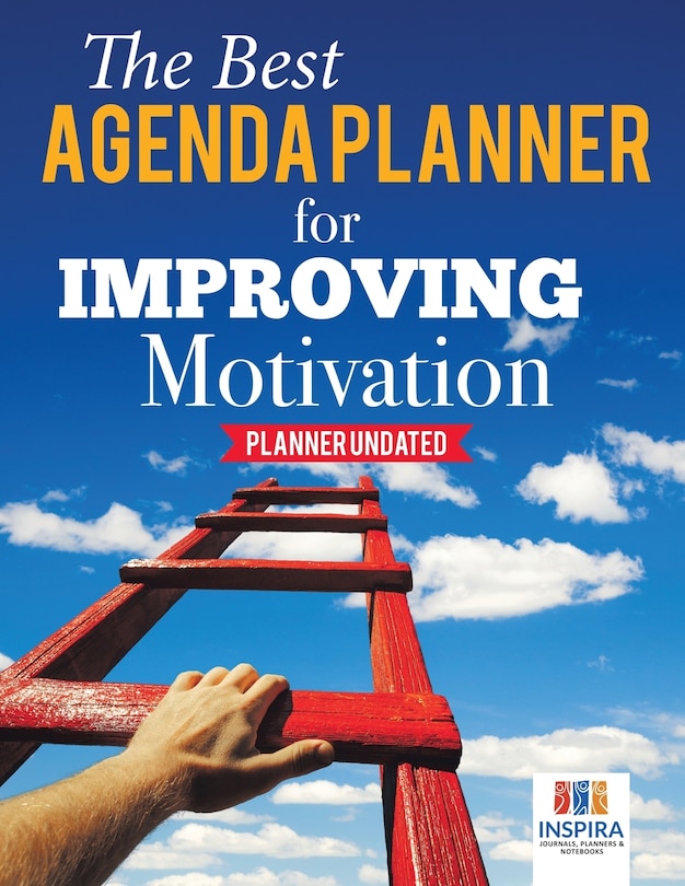 Front cover_The Best Agenda Planner for Improving Motivation Planner Undated