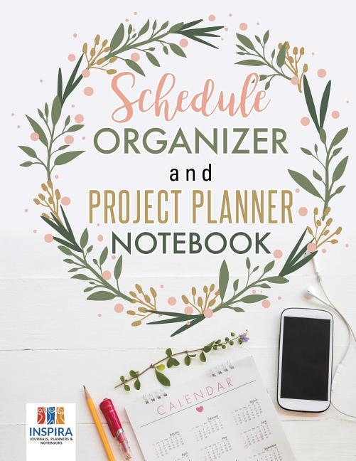 Front cover_Schedule Organizer and Project Planner Notebook