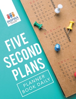 Front cover_Five Second Plans Planner Book Daily