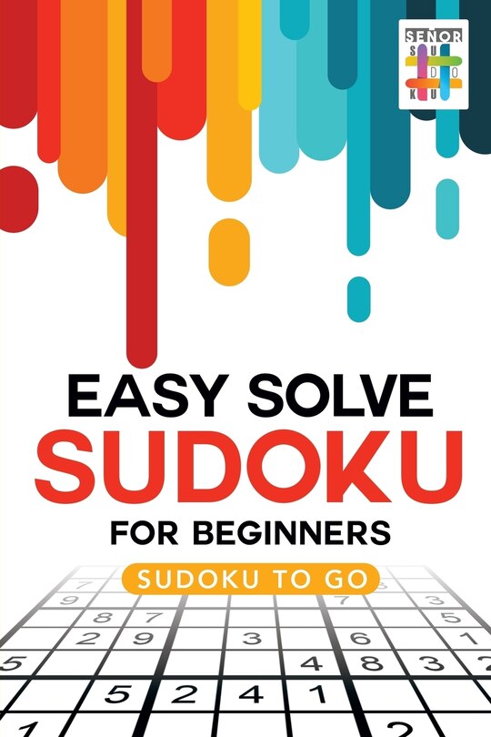 Front cover_Easy Solve Sudoku for Beginners Sudoku to Go