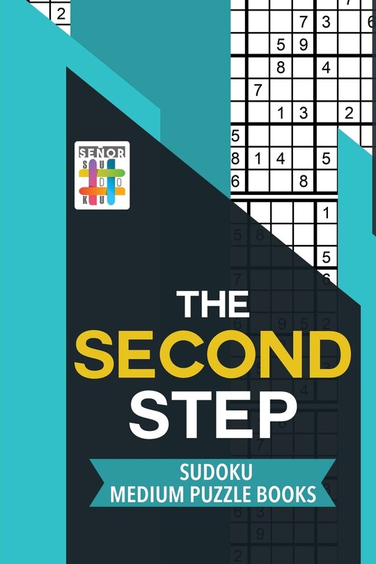 Couverture_The Second Step Sudoku Medium Puzzle Books