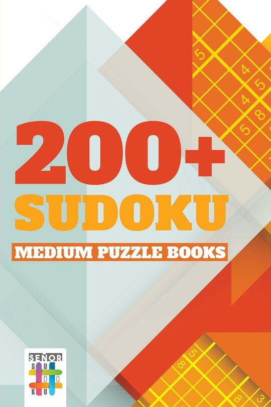 Couverture_200+ Sudoku Medium Puzzle Books
