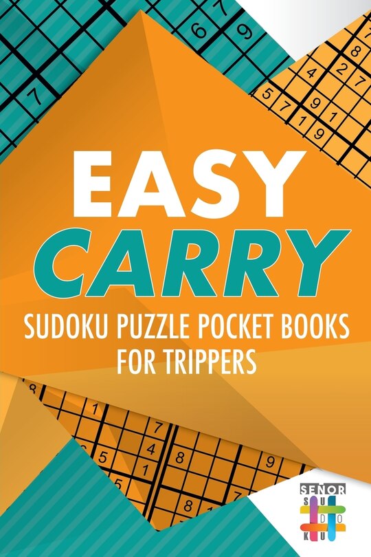 Front cover_Easy Carry Sudoku Puzzle Pocket Books for Trippers