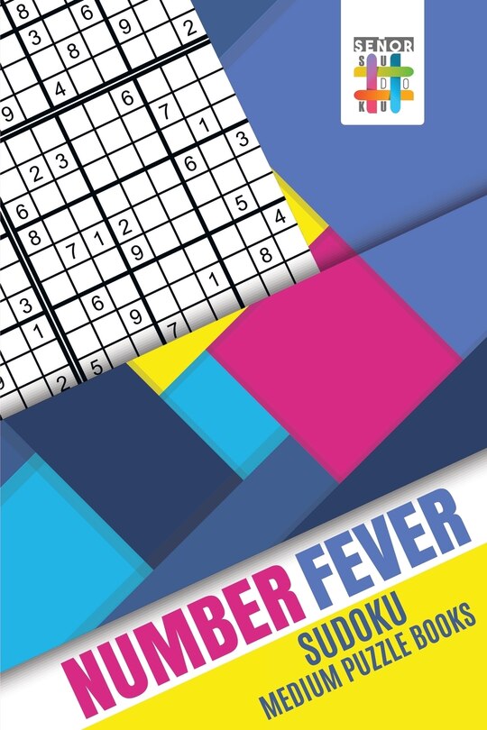 Couverture_Number Fever Sudoku Medium Puzzle Books