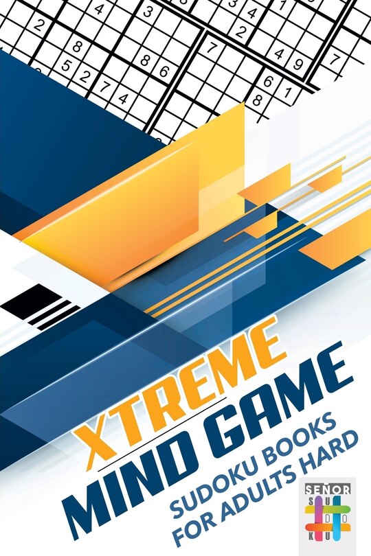 Front cover_Xtreme Mind Game Sudoku Books for Adults Hard