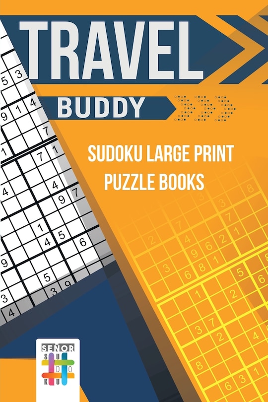 Couverture_Travel Buddy Sudoku Large Print Puzzle Books
