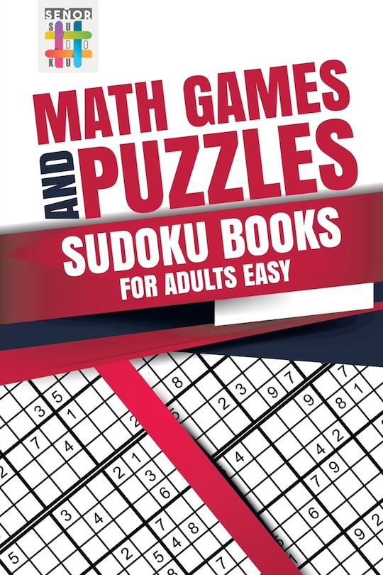 Couverture_Math Games and Puzzles Sudoku Books for Adults Easy