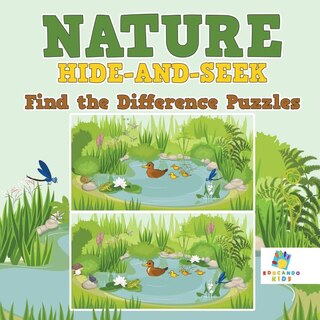 Front cover_Nature Hide-and-Seek Find the Difference Puzzles