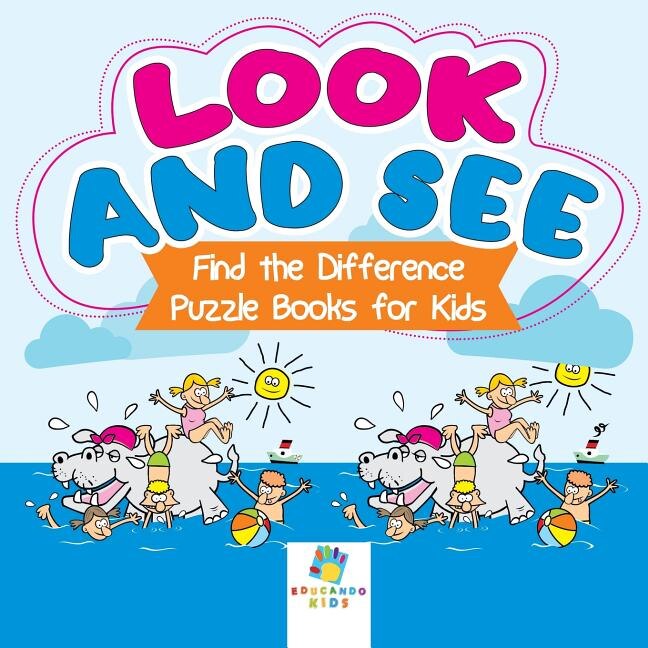Front cover_Look and See Find the Difference Puzzle Books for Kids