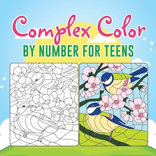 Couverture_Complex Color by Number for Teens