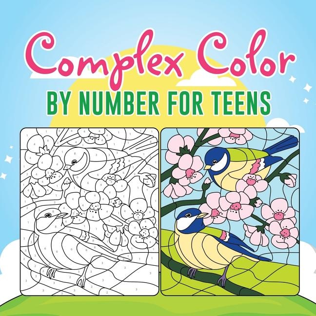 Couverture_Complex Color by Number for Teens