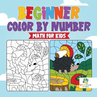 Couverture_Beginner Color by Number Math for Kids