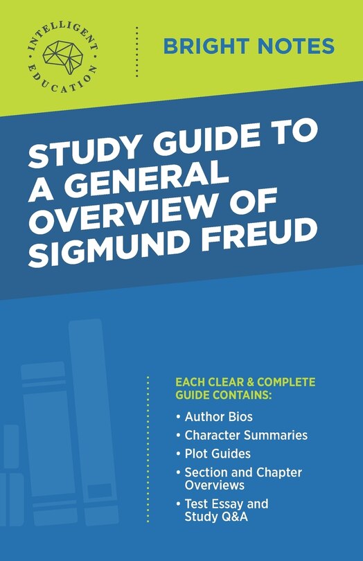 Couverture_Study Guide to a General Overview of Sigmund Freud