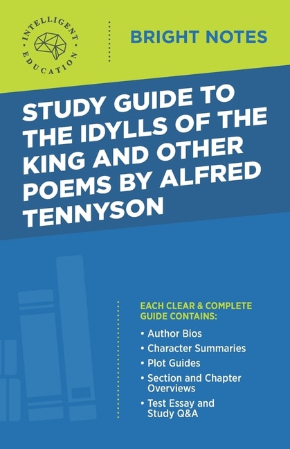 Couverture_Study Guide to The Idylls of the King and Other Poems by Alfred Tennyson