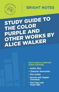 Couverture_Study Guide to The Color Purple and Other Works by Alice Walker