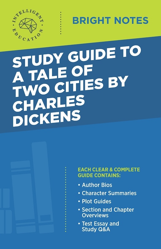 Front cover_Study Guide to A Tale of Two Cities by Charles Dickens
