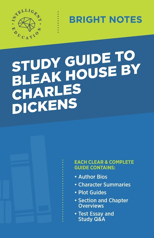 Front cover_Study Guide to Bleak House by Charles Dickens