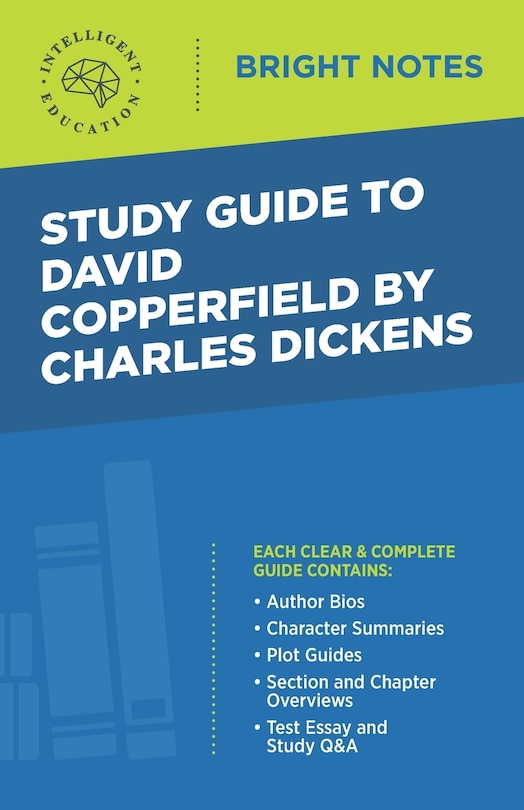 Front cover_Study Guide to David Copperfield by Charles Dickens