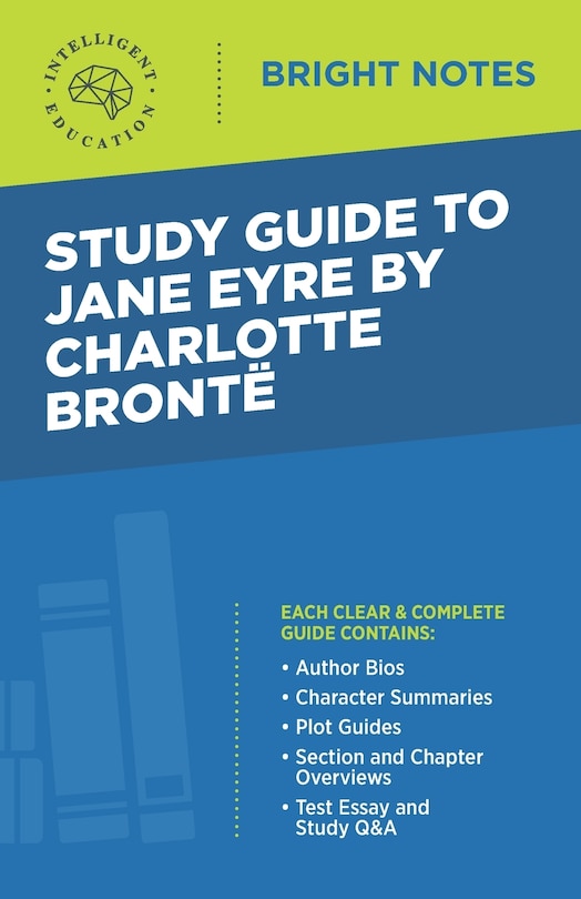 Front cover_Study Guide to Jane Eyre by Charlotte Bront&euml;
